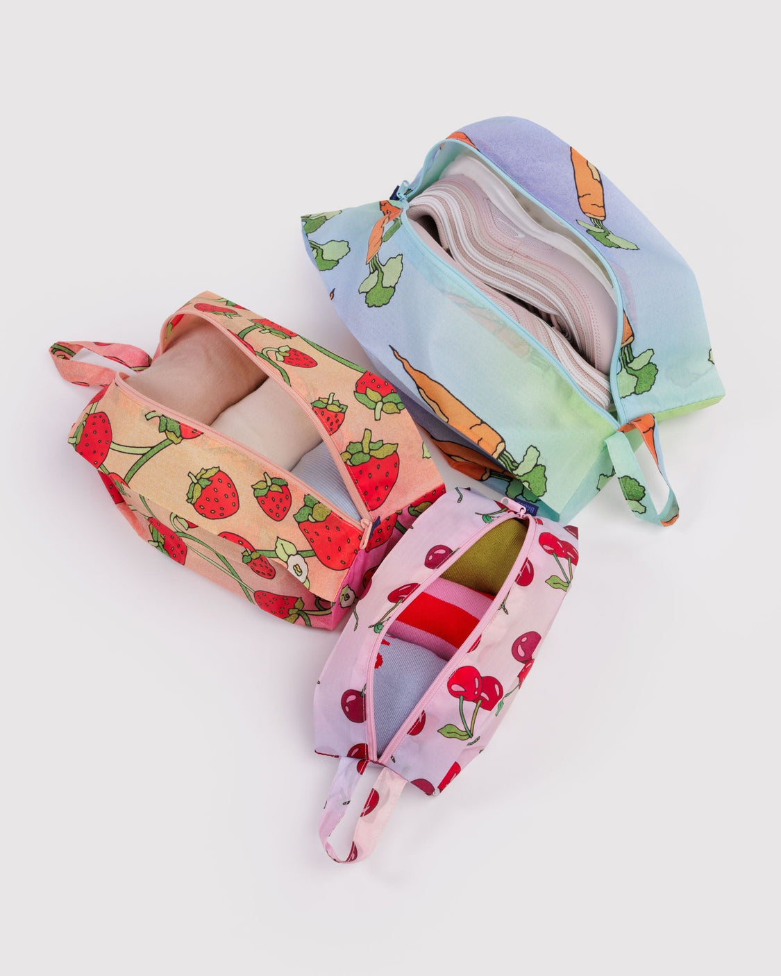 3D Zip Set - Carrots & Berries - Premium Storage Set