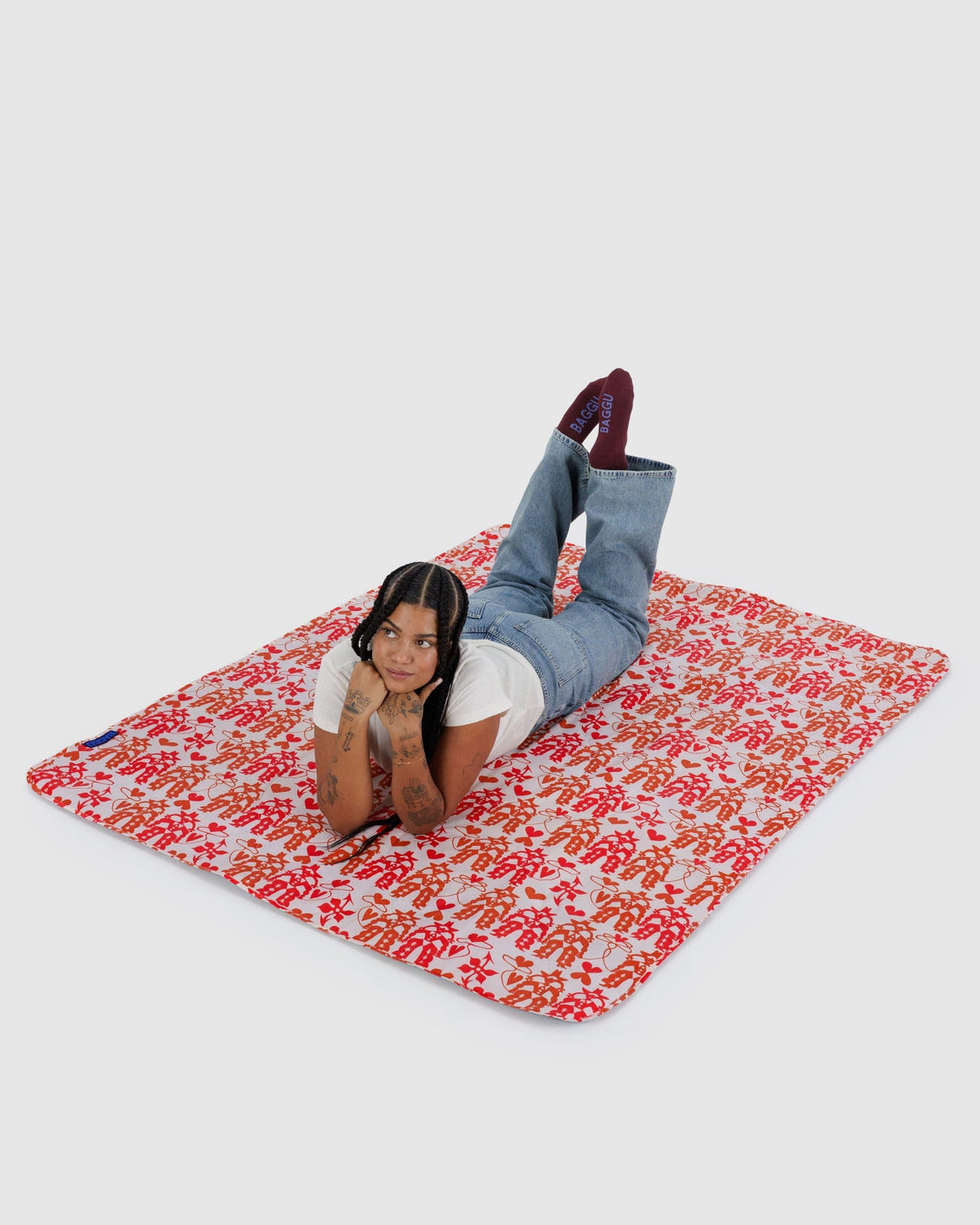 Puffy Picnic Blanket - Cowgirl - Lite Everyday Comfort