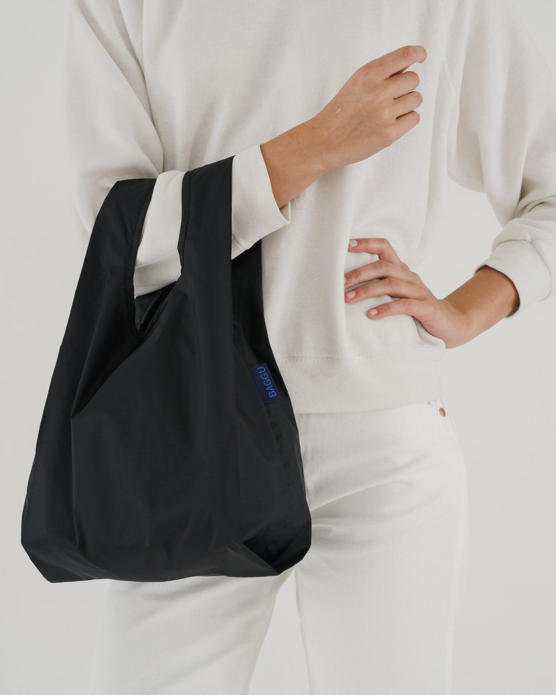 Baby Baggu - Black - Everyday Foldaway Haul