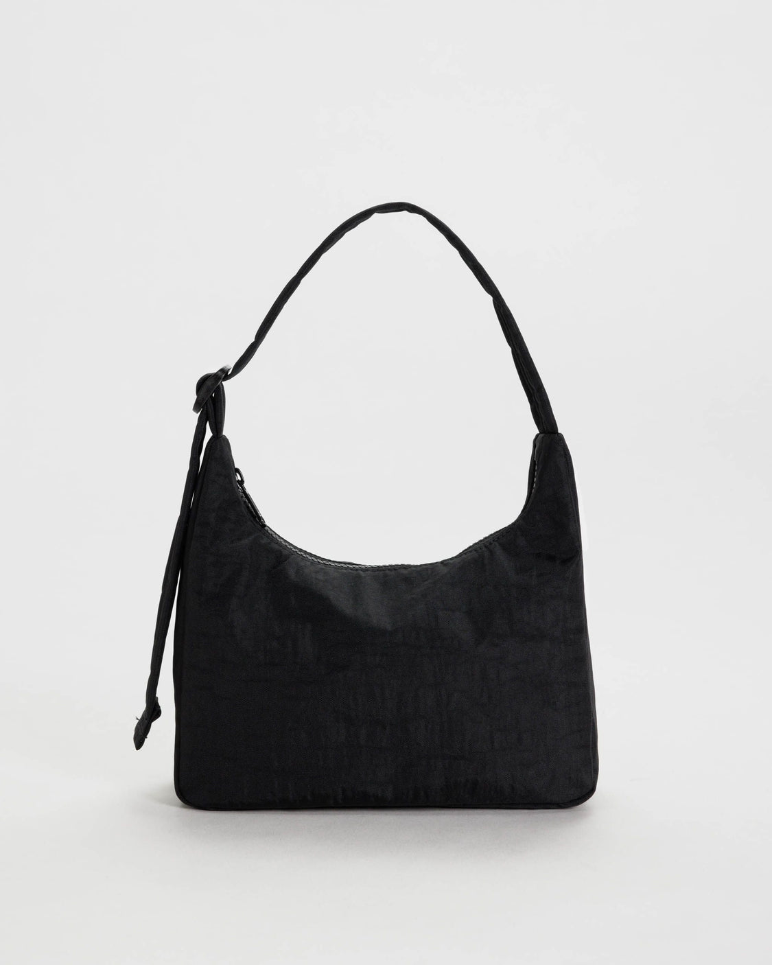 Mini Nylon Shoulder Bag - Black Key Leash - Bright City Pick