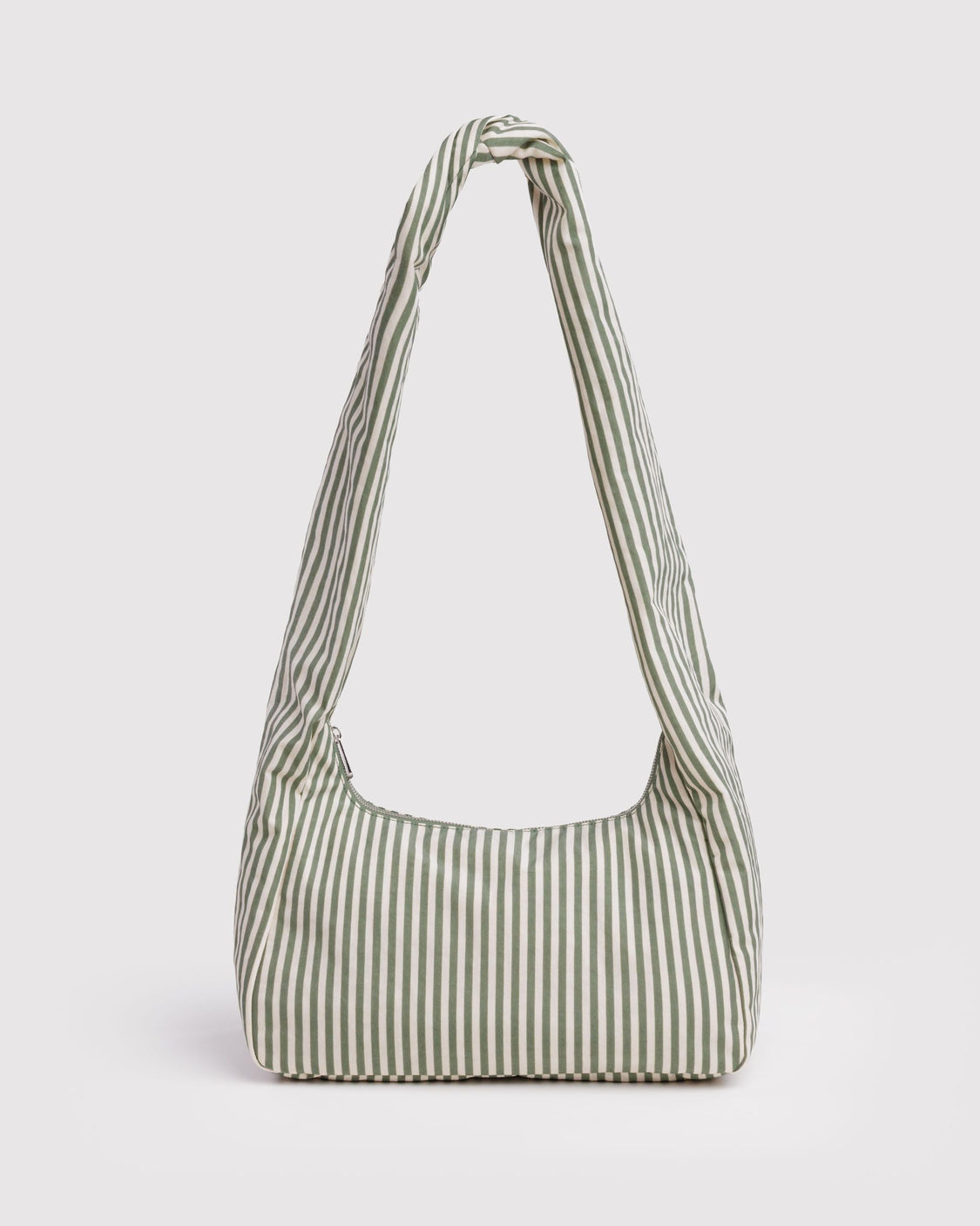 Nylon Meringue Bag - Sage Stripe - Fresh Travel Choice